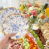Sophistiplate Timeless Wavy Paper Salad Plate