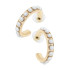Canvas Alice Pearl Hoop Earrings in Ivory