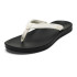 Olukai Women's 'Uiki - Bright White/Lava Rock