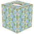 Marye-Kelley English Garden Blue Tissue Box By Laura Park - Paper Mache Marye-Kelley English Garden Blue Tissue Box By Laura Park - Paper Mache