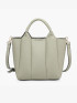 Jen & Co. Maddox Vegan Pleated Satchel - Light Sage