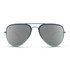 Blenders A Series Maliblue Moon Polarized Aviator Sunglasses – Blue Gradient/Silver Mirror