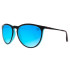 Blenders North Park “Seventh Wave” Polarized Sunglasses – Matte Crystal Blue / Icy Blue Mirror