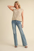 Jodifl Crochet Knit Vest with Pockets