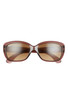 Ray-Ban Jackie Ohh – Transparent Dark Brown/Brown Gradient