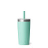 Yeti Seafoam 10oz Rambler Tumbler with Straw