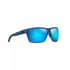 Maui Jim Alenuihaha Polarized Sunglasses – Blue Black Stripe with Blue Hawaii Glass