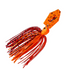 Z‑Man ChatterBait Jack Hammer Bladed Swim Jig - Fire Craw Orange
