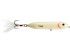 Heddon Super Spook Jr. Topwater Walking Bait Feathered Bone