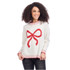 Mud Pie Wilder Bow Sweater - White