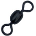 Eagle Claw Crane Swivel – Black