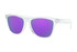 Oakley Frogskins Sunglasses – Polished Clear/Prizm Violet