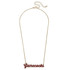 Canvas South Carolina Gamecocks Pave Autograph Enamel Necklace