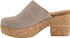 Corky's Watch Your Back Heeled Clogs - Taupe