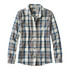 L.L. Bean Women's Scotch Plaid Flannel Shirt - Indigo Tartan