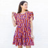 Michelle McDowell Everly Touchdown Dress - Clemson Tigers Orange/Purple
