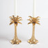8 Oak Lane Palm Tree Candlestick Set
