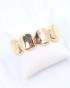 Caroline Hill Mallory Stretch Bracelet Gold