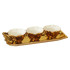 Certified International Gold Coast 4 Pc. Tray W Bowls