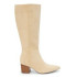 Matisse “Fern” Western Boot — Natural Suede