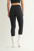 Mono B Venice Cloud Light Contour High-Waisted Leggings - Black Mono B Venice Cloud Light Contour High-Waisted Leggings - Black