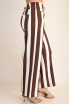 Glam Brown Colette Cropped Wide-Leg Pants Glam Brown Colette Cropped Wide-Leg Pants