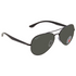 Ray-Ban Aviator Sunglasses – Black Frame/Green Polarized Lenses Ray-Ban Aviator Sunglasses – Black Frame/Green Polarized Lenses