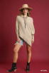Umgee Knit Asymmetrical Poncho Sweater - Natural Umgee Knit Asymmetrical Poncho Sweater - Natural