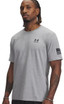 Under Armour UA Freedom Flag Men's T-Shirt - Steel Light Heather/Black Under Armour UA Freedom Flag Men's T-Shirt - Steel Light Heather/Black