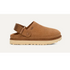 UGG Goldenstar Suede Platform Clog - Chestnut