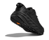 Hoka Bondi SR Slip-Resistant Leather Shoe - Black/Black