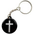 Tap To Pray Prayer Tag Keychain - Black
