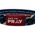 Tap To Pray Large Patriot Wristband