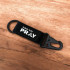 Tap To Pray Black Tactical Carabiner Keychain Tap To Pray Black Tactical Carabiner Keychain