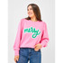 Mary Square Women's Merry Pink Kelly Sweatshirt Mary Square Women's Merry Pink Kelly Sweatshirt