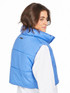Simply Southern Women's Cropped Puffer Vest - Blue