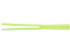 Zoom 4-Inch Split Tail Trailer 20-Pack - Chartreuse Pearl