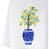Cora & Pate Blue and White Lemon Tree Kitchen Towel Cora & Pate Blue and White Lemon Tree Kitchen Towel