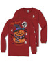 Simply Southern Youth Girls Long Sleeve Pumpkin T-Shirt