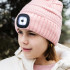 Night Scope Kids Dakota Rechargeable Led Beanie - Pink Night Scope Kids Dakota Rechargeable Led Beanie - Pink