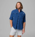 Columbia Men’s PFG Bahama II Long Sleeve Shirt - Carbon