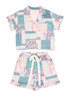 Simply Southern Women's Short Sleeve Quilt Pattern PJ Set