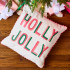 Mary Square Holly Jolly Square Pillow Mary Square Holly Jolly Square Pillow