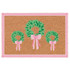 Mary Square Rosy Wreaths Door Mat Mary Square Rosy Wreaths Door Mat