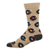 Socksmith Men's Vinyl Sounds Better Bamboo Crew Socks