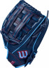 Wilson A500 12" Youth Baseball Glove - Navy/Blue/Red