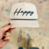 Happy By Rachel Happy Embroidered Rope Hat - Khaki