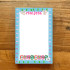Happy By Rachel Mahjong Chunky Notepad