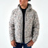 Burlebo Men's Puffer Jacket - Classic Deer Camo