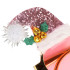 Packed Party Pinkmas Party Novelty Glasses